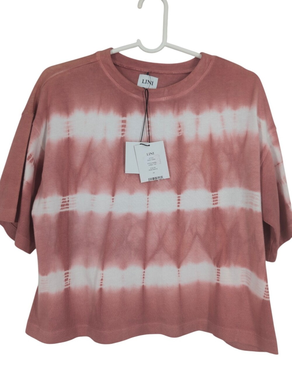 LINI Great Quality Short Sleeve Tie Dye Shirt Size Extra Small .